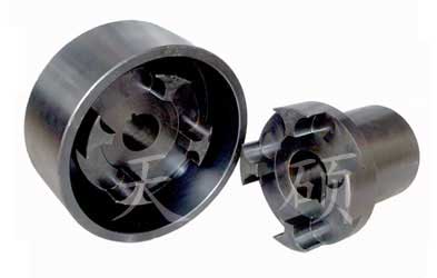 分體式制動輪梅花形彈性聯軸器