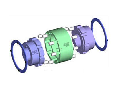 ZLD型圓錐形軸孔彈性柱銷齒式聯軸器