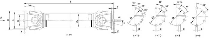 SWC-WH型無伸縮焊接式萬向聯軸器