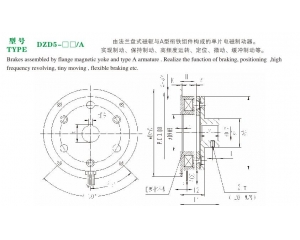DZD5/A 單片電磁制動器